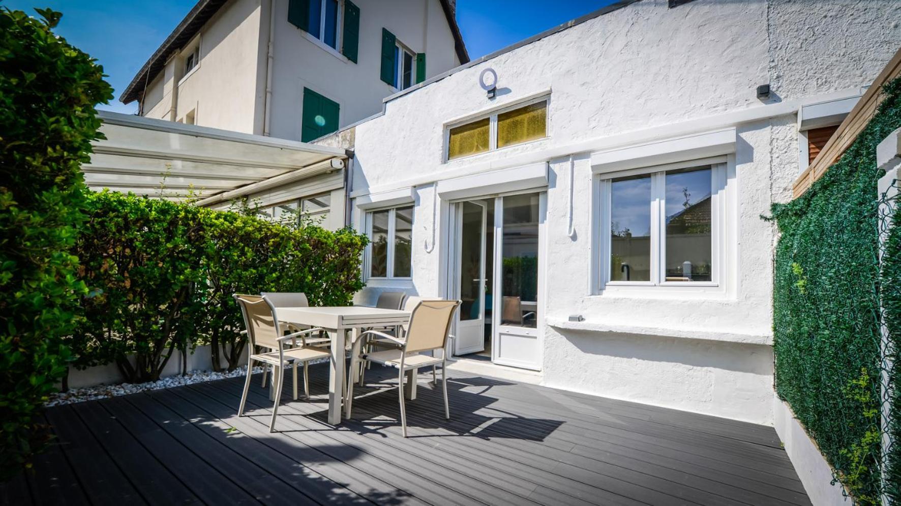 Maison Calme Eventail De Cabourg Extérieur photo